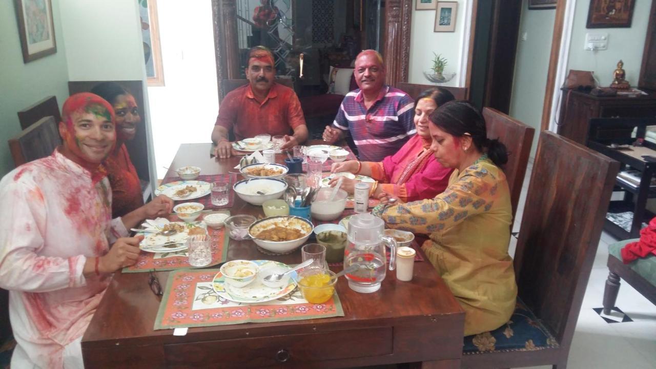 Aura Homestay Royal Villa Jaipur Luaran gambar